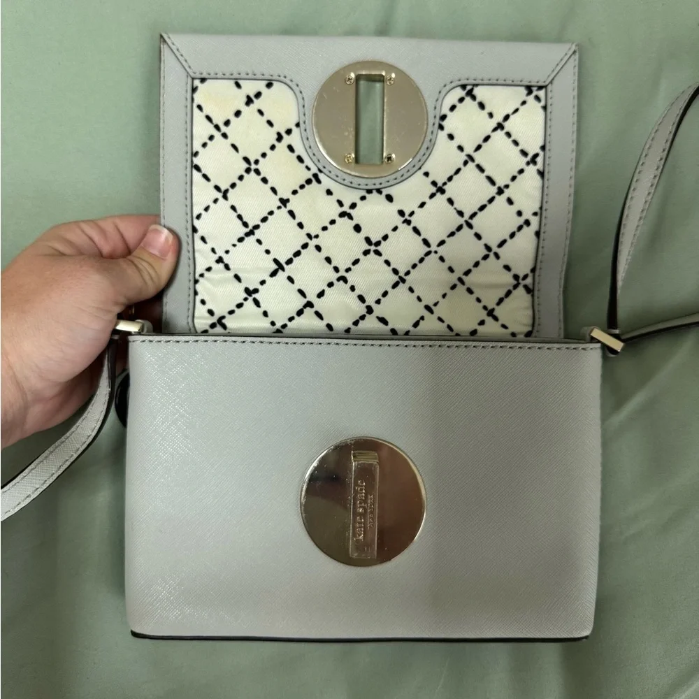 Kate Spade - Gray Crossbody Bag - Picture 3 of 5